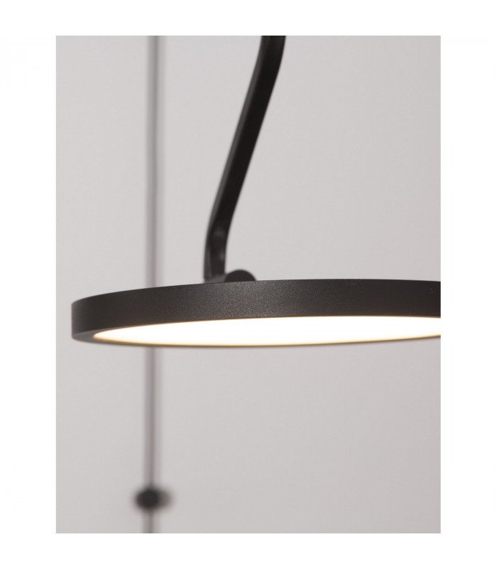 Luccelo Pendant Ceiling Light Sandy Black Aluminium LED 10W 500Lm 3000K-5