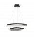 Aries Integrated LED Pendant Ceiling Light Dimmable Sandy Black Aluminium LED 48W 2363Lm 3000K-1