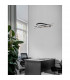 Aries Integrated LED Pendant Ceiling Light Dimmable Sandy White Aluminium LED 48W 2363Lm 3000K-2