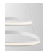 Aries Integrated LED Pendant Ceiling Light Dimmable Sandy White Aluminium LED 48W 2363Lm 3000K-7