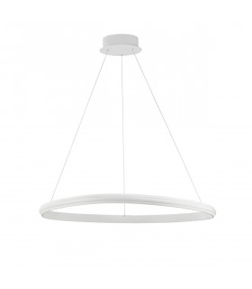Aries Integrated LED Pendant Ceiling Light Dimmable Sandy White Aluminium LED 32W 1770Lm 3000K-1
