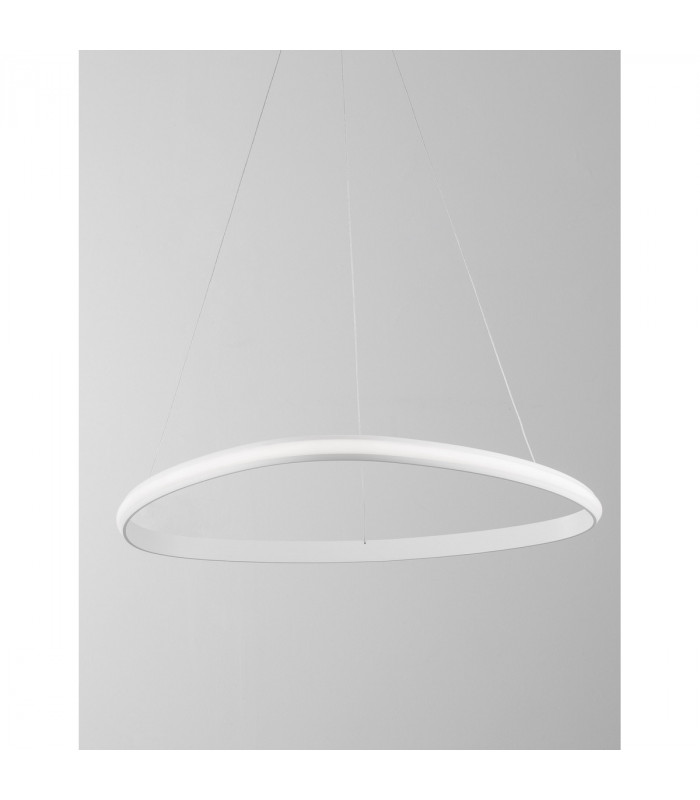 Aries Integrated LED Pendant Ceiling Light Dimmable Sandy White Aluminium LED 32W 1770Lm 3000K-2