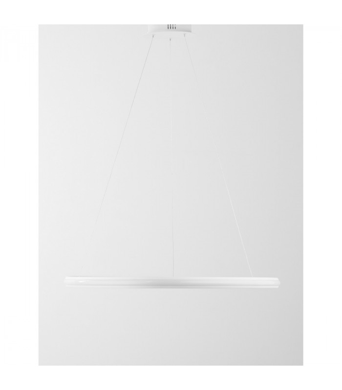 Aries Integrated LED Pendant Ceiling Light Dimmable Sandy White Aluminium LED 32W 1770Lm 3000K-3