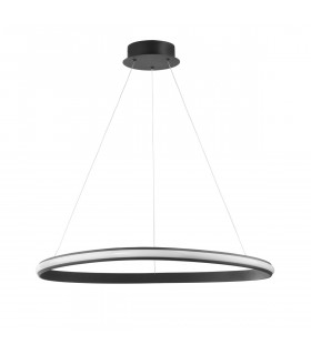 Aries Integrated LED Pendant Ceiling Light Sandy Black Aluminium LED 32W 1770Lm 3000K-1