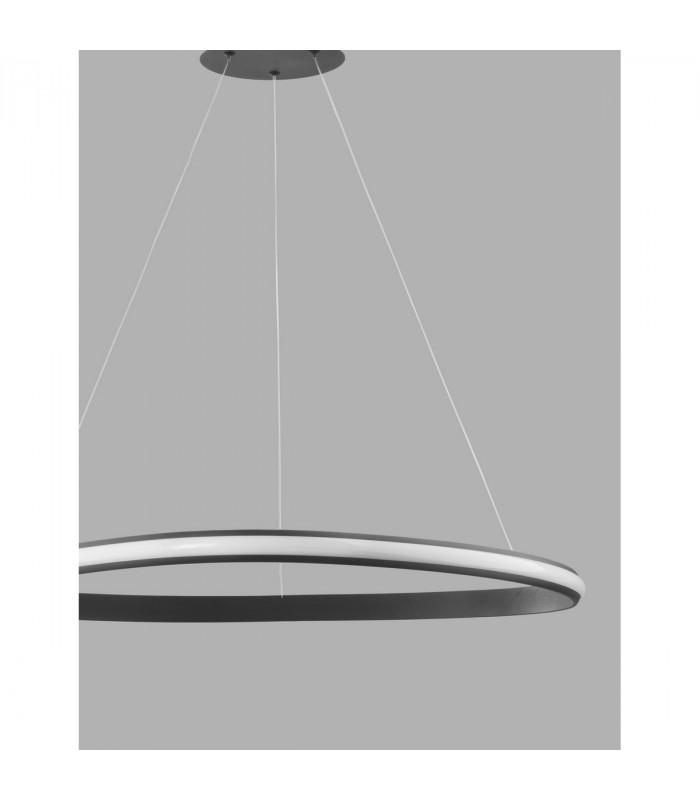 Aries Integrated LED Pendant Ceiling Light Sandy Black Aluminium LED 32W 1770Lm 3000K-2