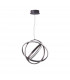 Pertone Integrated LED Pendant Ceiling Light Black Purple Aluminium Adjustable LED 53W 2627Lm 3000K-1
