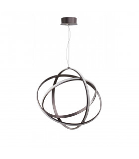 Pertone Integrated LED Pendant Ceiling Light Black Purple Aluminium Adjustable LED 63W 3043Lm 3000K-1