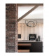 Apus Integrated LED Pendant Ceiling Light Sandy Black Aluminium LED 45W 1720Lm 3000K-2