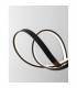 Apus Integrated LED Pendant Ceiling Light Sandy Black Aluminium LED 45W 1720Lm 3000K-4