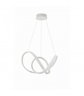 Apus Integrated LED Pendant Ceiling Light Sandy White Aluminium LED 45W 1720Lm 3000K-1