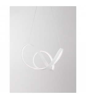 Apus Integrated LED Pendant Ceiling Light Sandy White Aluminium LED 45W 1720Lm 3000K-2