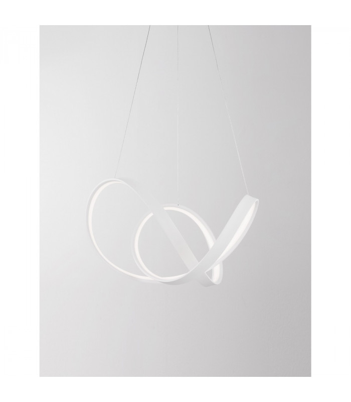 Apus Integrated LED Pendant Ceiling Light Sandy White Aluminium LED 45W 1720Lm 3000K-2