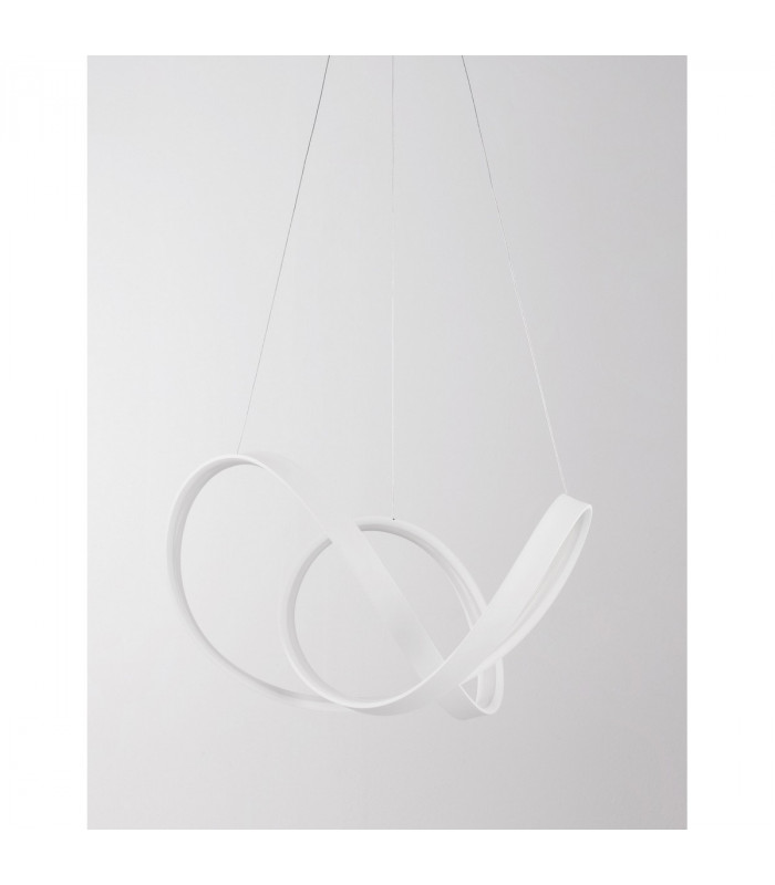 Apus Integrated LED Pendant Ceiling Light Sandy White Aluminium LED 45W 1720Lm 3000K-3