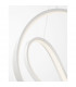Apus Integrated LED Pendant Ceiling Light Sandy White Aluminium LED 45W 1720Lm 3000K-4