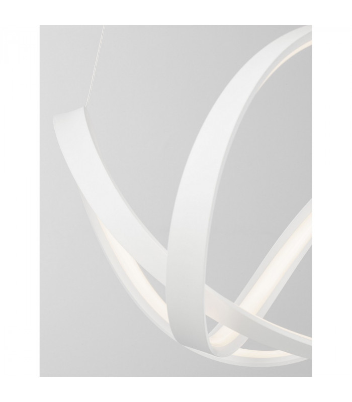 Apus Integrated LED Pendant Ceiling Light Sandy White Aluminium LED 45W 1720Lm 3000K-5