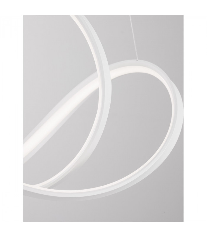 Apus Integrated LED Pendant Ceiling Light Sandy White Aluminium LED 45W 1720Lm 3000K-6
