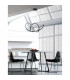 Apus Integrated LED Pendant Ceiling Light Sandy Black Aluminium LED 50W 2158Lm 3000K-2