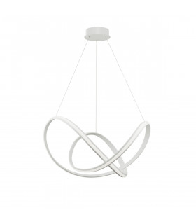 Apus Integrated LED Pendant Ceiling Light Sandy White Aluminium LED 50W 2158Lm 3000K-1