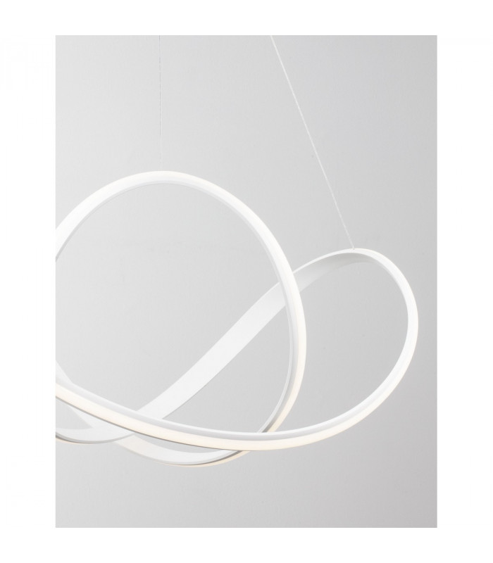 Apus Integrated LED Pendant Ceiling Light Sandy White Aluminium LED 50W 2158Lm 3000K-2