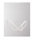 Apus Integrated LED Pendant Ceiling Light Sandy White Aluminium LED 50W 2158Lm 3000K-3