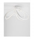 Truno Integrated LED Semi Flush Light Sandy White Aluminium LED 60W 4746Lm 3000K-3