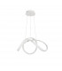 Truno Integrated LED Pendant Ceiling Light Sandy White Aluminium LED 60W 3045Lm 3000K-1