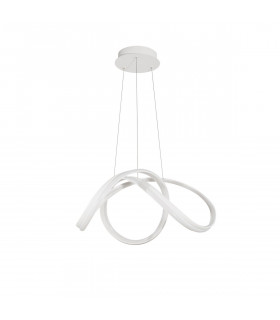Truno Integrated LED Pendant Ceiling Light Sandy White Aluminium LED 60W 3045Lm 3000K-1