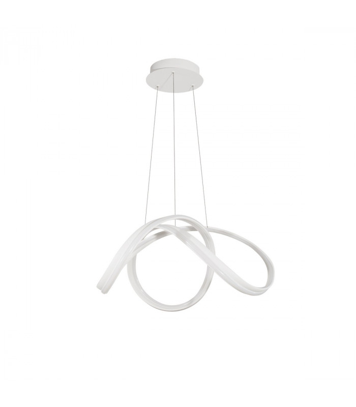 Truno Integrated LED Pendant Ceiling Light Sandy White Aluminium LED 60W 3045Lm 3000K-1