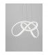 Truno Integrated LED Pendant Ceiling Light Sandy White Aluminium LED 60W 3045Lm 3000K-2
