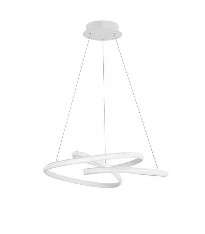 Menton Integrated LED Pendant Ceiling Light Sandy White Aluminium LED 43W 3013Lm 3000K-1