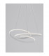 Menton Integrated LED Pendant Ceiling Light Sandy White Aluminium LED 43W 3013Lm 3000K-2