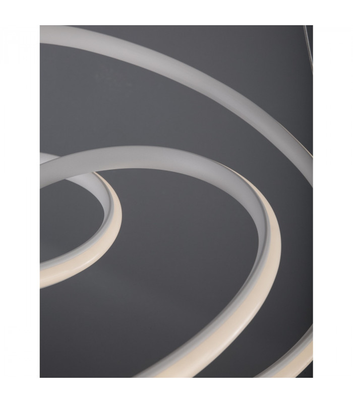Menton Integrated LED Pendant Ceiling Light Sandy White Aluminium LED 43W 3013Lm 3000K-3