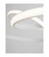Menton Integrated LED Pendant Ceiling Light Sandy White Aluminium LED 43W 3013Lm 3000K-5