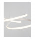 Menton Integrated LED Pendant Ceiling Light Sandy White Aluminium LED 43W 3013Lm 3000K-6