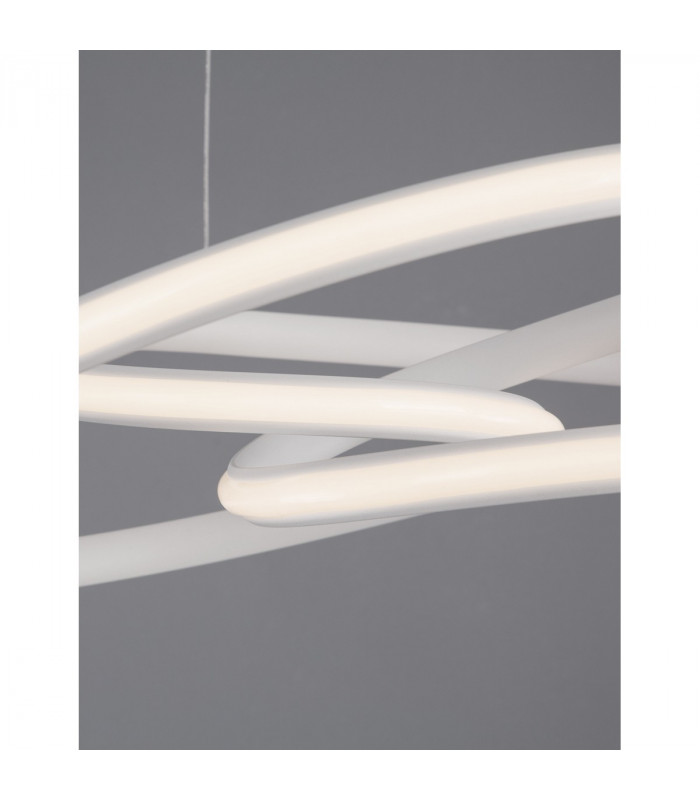 Menton Integrated LED Pendant Ceiling Light Sandy White Aluminium LED 43W 3013Lm 3000K-7