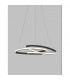 Menton Integrated LED Pendant Ceiling Light Sandy Black Aluminium LED 43W 3013Lm 3000K-2