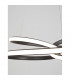 Menton Integrated LED Pendant Ceiling Light Sandy Black Aluminium LED 43W 3013Lm 3000K-7