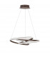 Menton Integrated LED Pendant Ceiling Light Sandy Coffee Aluminium LED 43W 3013Lm 3000K-1