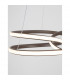 Menton Integrated LED Pendant Ceiling Light Sandy Coffee Aluminium LED 43W 3013Lm 3000K-3