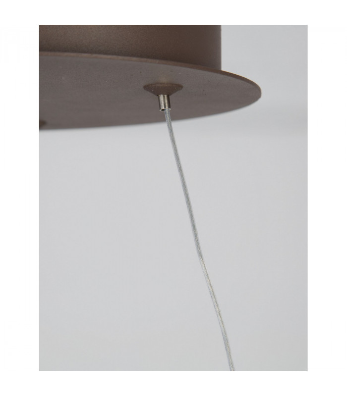 Menton Integrated LED Pendant Ceiling Light Sandy Coffee Aluminium LED 43W 3013Lm 3000K-9