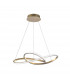 Fusion Integrated LED Pendant Ceiling Light Brass Gold Aluminium LED 53W 4081Lm 3000K-1