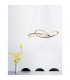 Fusion Integrated LED Pendant Ceiling Light Brass Gold Aluminium LED 53W 4081Lm 3000K-2