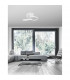 Fusion Integrated LED Semi Flush Light White Aluminium LED 40W 3017Lm 3000K-2