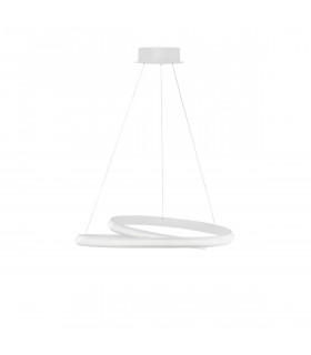 Malvi Integrated LED Pendant Ceiling Light Sandy White Aluminium LED 32W 2745Lm 3000K-1