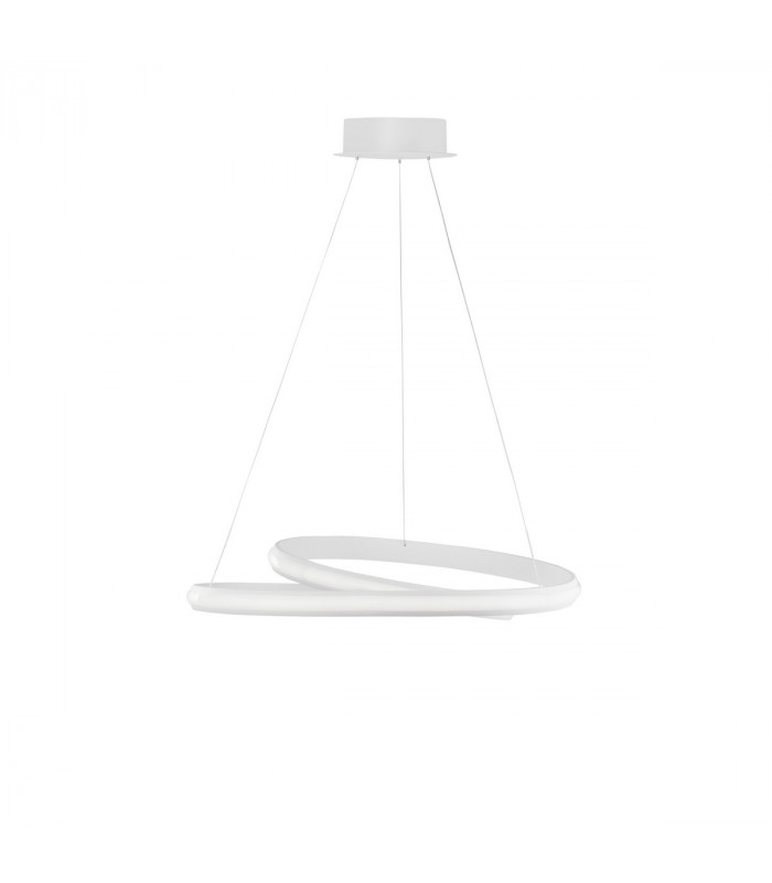 Malvi Integrated LED Pendant Ceiling Light Sandy White Aluminium LED 32W 2745Lm 3000K-1