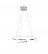 Viareggio Integrated LED Pendant Ceiling Light Chrome Aluminium LED 29W 2000Lm 3000K-1