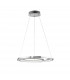 Galaxy Integrated LED Pendant Ceiling Light Chrome Aluminium White Metal LED 47.5W 2280Lm 3000K-1