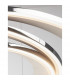 Galaxy Integrated LED Pendant Ceiling Light Chrome Aluminium White Metal LED 85W 4080Lm 3000K-4