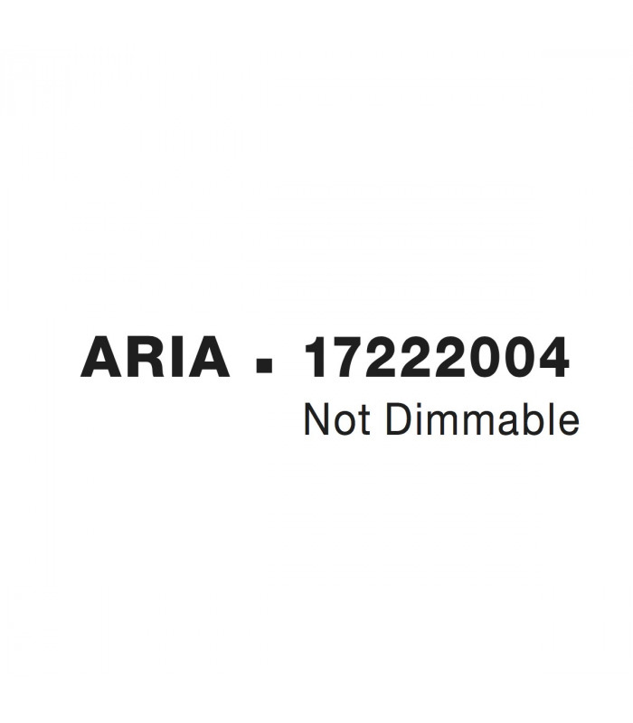 Aria Integrated LED Pendant Ceiling Light Chrome Aluminium Adjustable LED 145W 8100Lm 3000K-5
