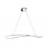 Martino Bar Pendant Ceiling Light Chrome Aluminium LED 33W 2150Lm 3000K-1